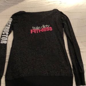 Zip up hoodie Train Dirty Fitness Instructor